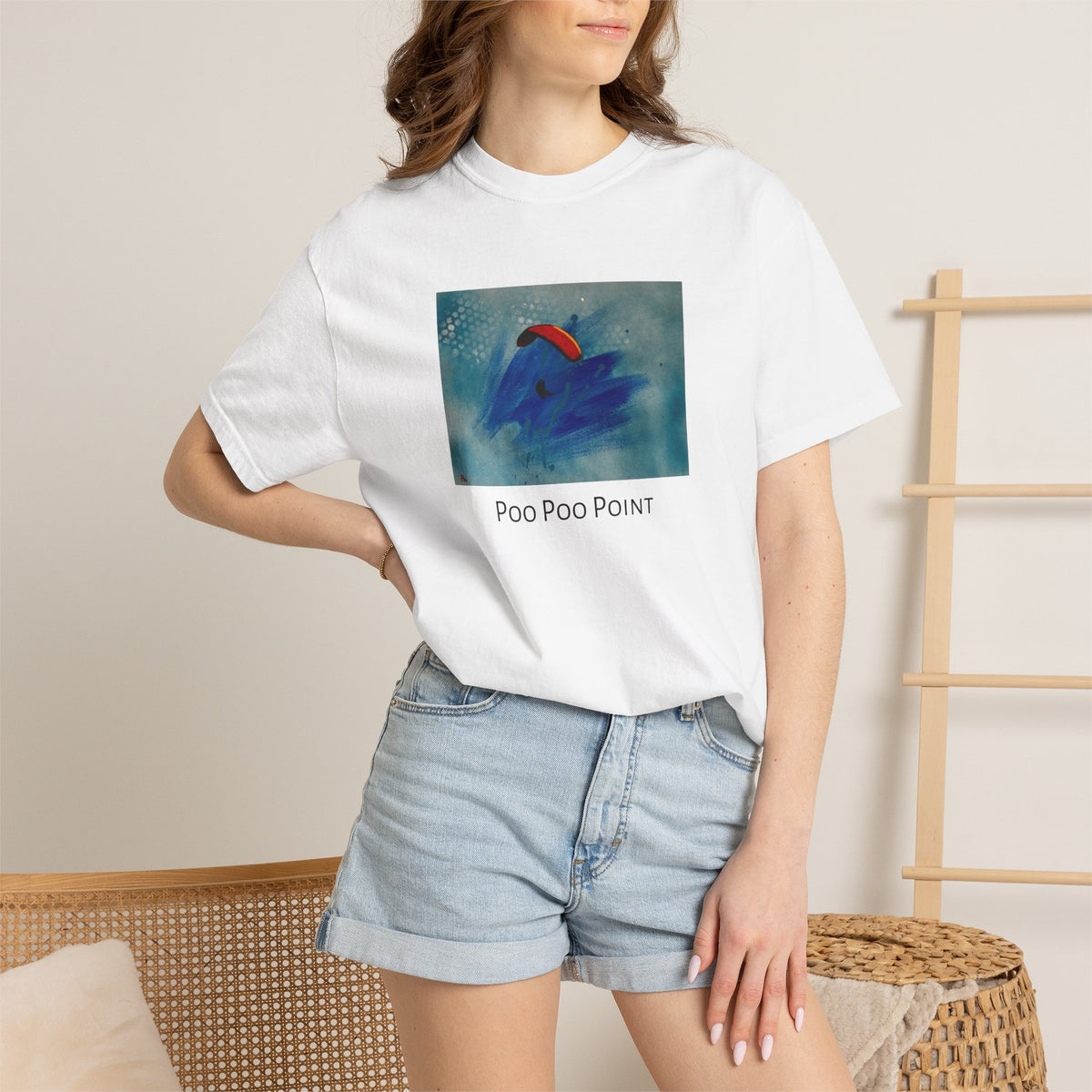Orange Poo Poo Point Unisex T-shirt