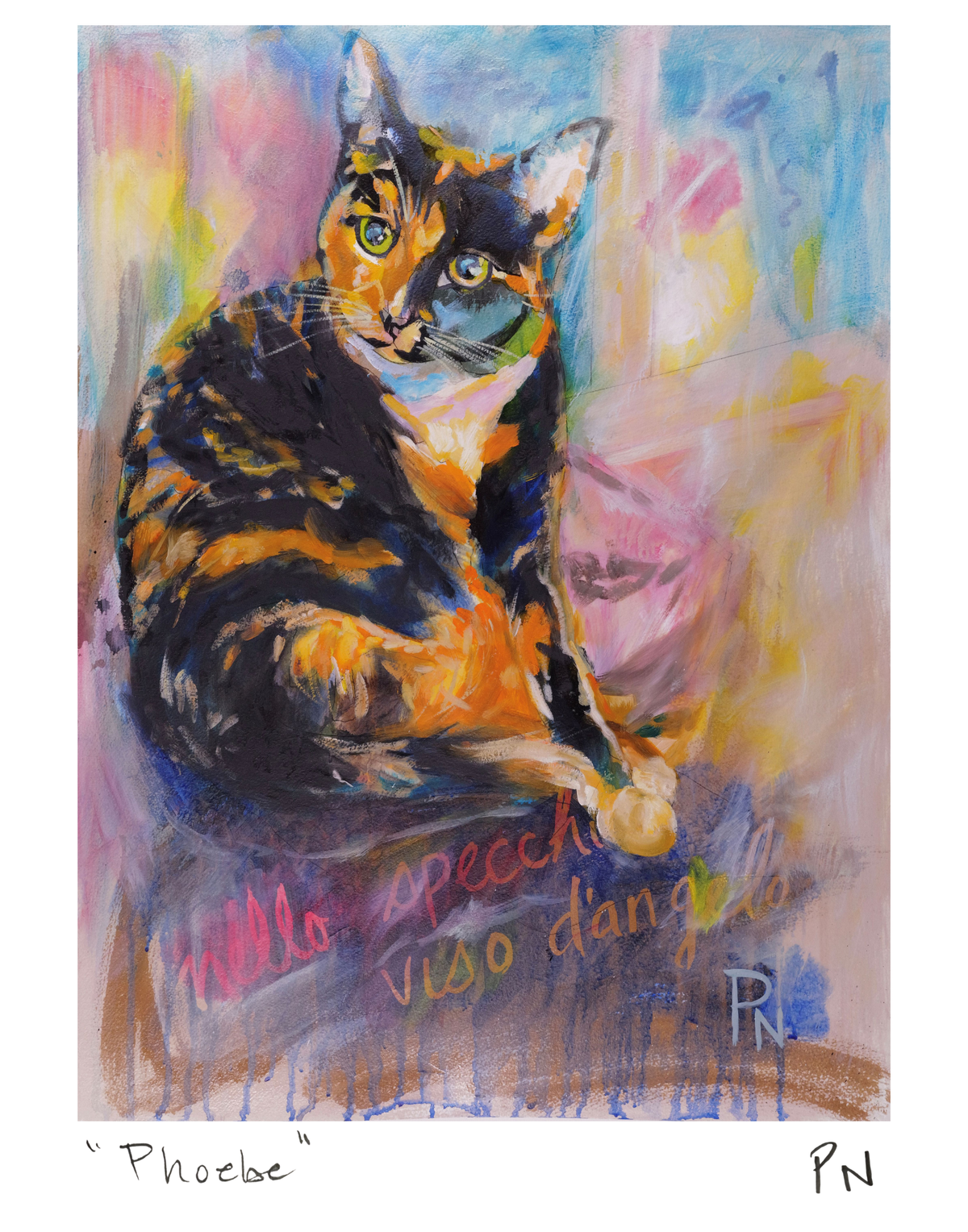 Phoebe 11 x 14" print